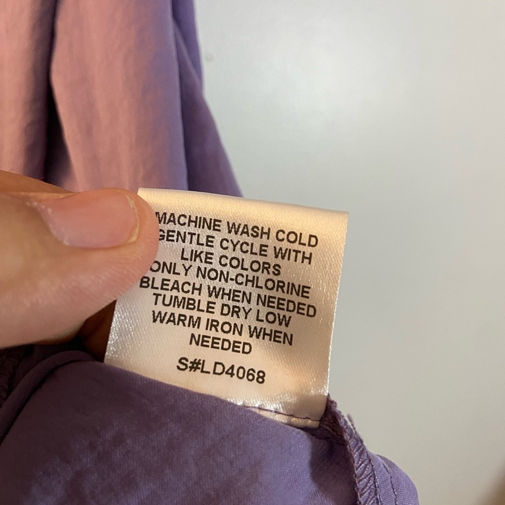 Luna, soft purple, spaghetti strap, wedding elegance, light, flowy dress. - Picture 2 of 7